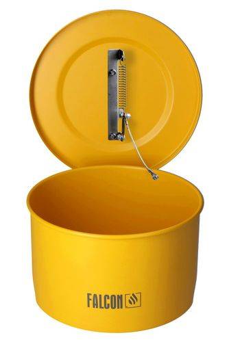 FALCON Kleinteilereiniger aus Stahl, lackiert, mit Schmelzlot, 4 l-1