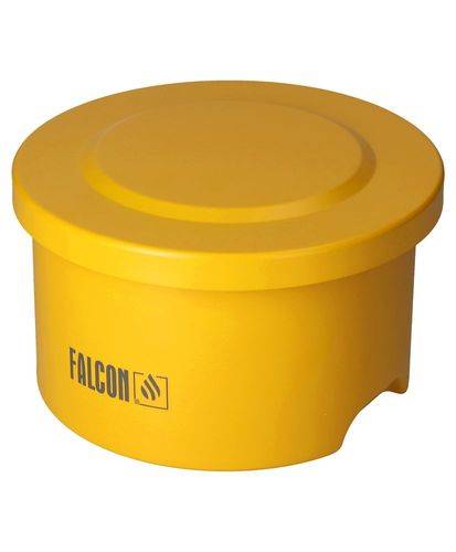 FALCON Kleinteilereiniger aus Stahl, lackiert, mit Schmelzlot, 4 l-4