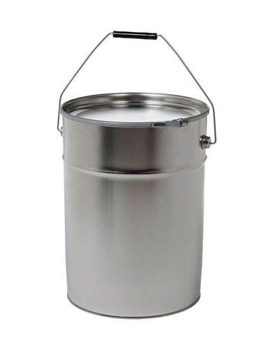 Weißblechhobbock 20 l, konisch, mit Deckel, VE = 4 Stück-0