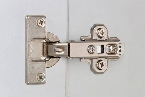 Büroschrank, für Akten/Ordner, 4 Fachböden, Bogengriff, 800 x 346 x 1880 mm, buche/silber-2