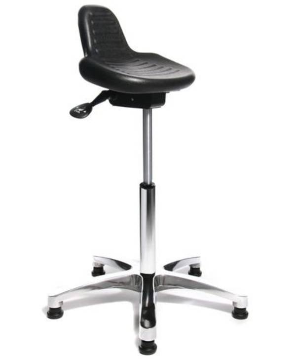 TopStar Stehhilfe Standstar mit Fußkreuz aus Aluminium, Sitzfläche aus PU-Schaum