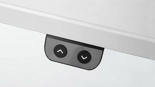 Schreibt. el.160x80cm silber/ahorn-3