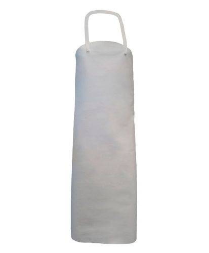 Nitras Gunova Chemikalienschutzschürze, 800 x 1000 mm, Stärke 0,3 mm, weiß, VE = 10 St.-0
