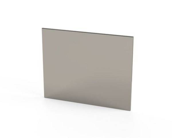 Reinraumspiegel aus Edelstahl, 400 x 11 x 400 mm
