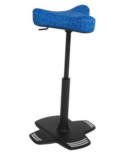 TopStar Stehhilfe Sitness High, ergonomischer Sattelsitz, blau
