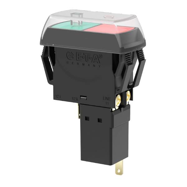 3120-N32V-H7T1-SGRX-12A-X3120-U0100M ETA Thermischer Schutzschalter mit mit Schaltwippe und Unterspannungsmodul-0