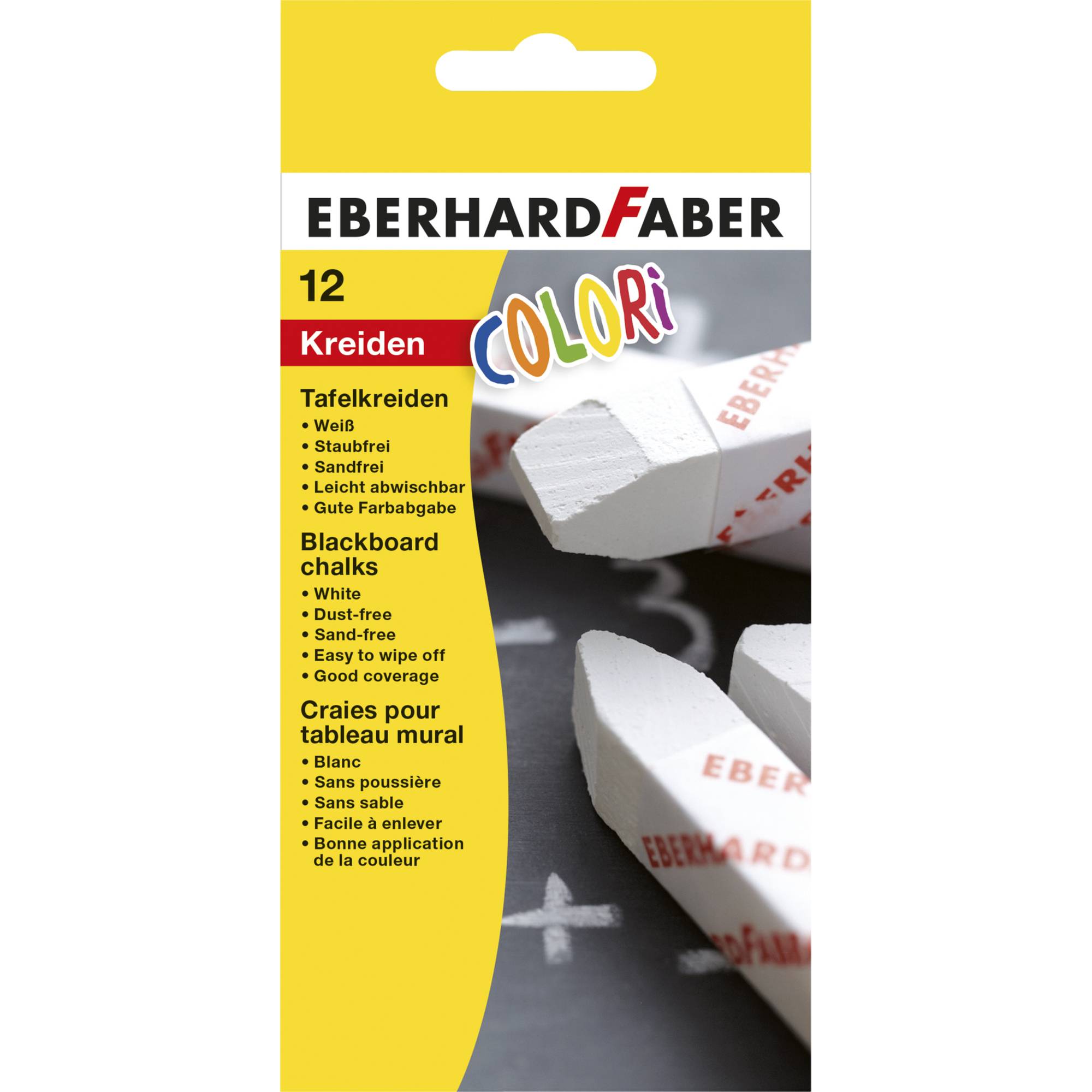 Tafelkreide Colori ws 12St-0