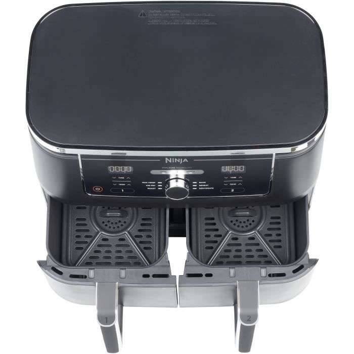 SharkNinja Ninja Foodi MAX Dual Zone AF400EU - Heißluft-Fritteuse - 9.5 Liter --2