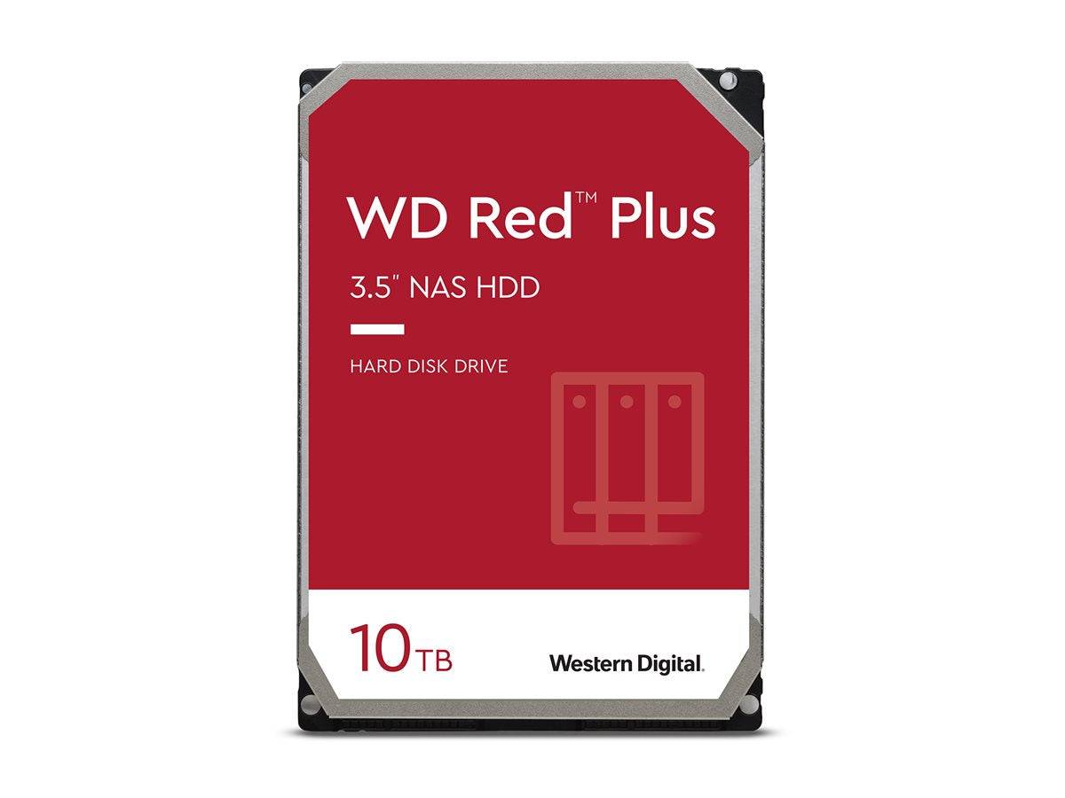 WD Red Plus WD100EFGX - Festplatte - 10 TB - intern - 3.5" (8.9 cm)-1