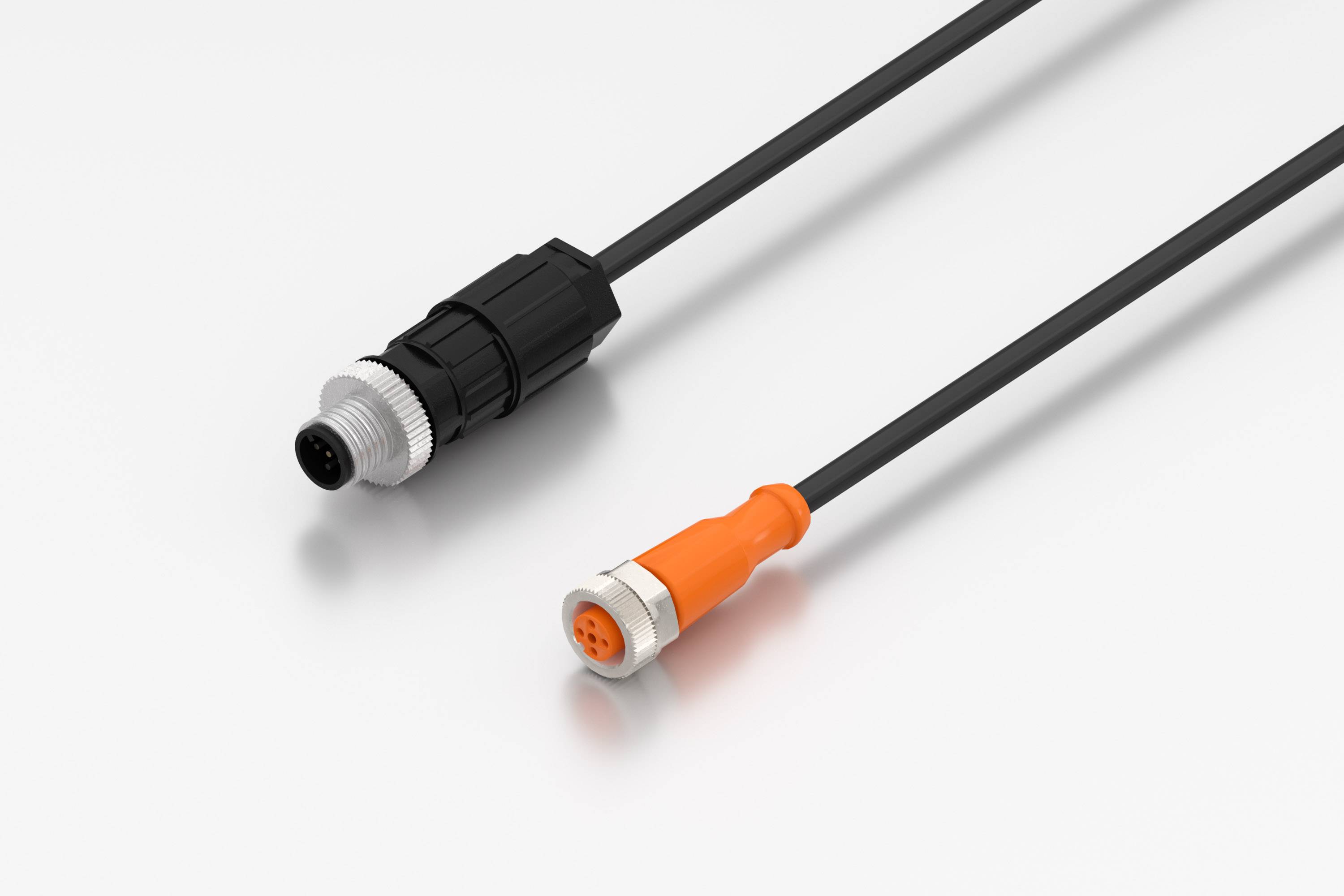 item Anschlussstecker M12 5P Stecker A-kodiert, schwarz, Liefereinheit: 1 Stück-1