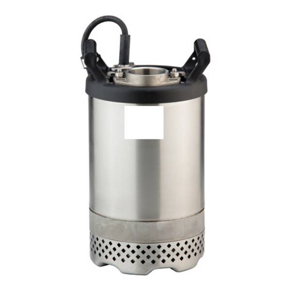SPT PUMPEN SPTE 370 W/S - Schmutzwasser-Tauchpumpe mit Schwimmer (0,37 kW | 230V/50 Hz | Edelstahl 1.4301 | Fördermenge