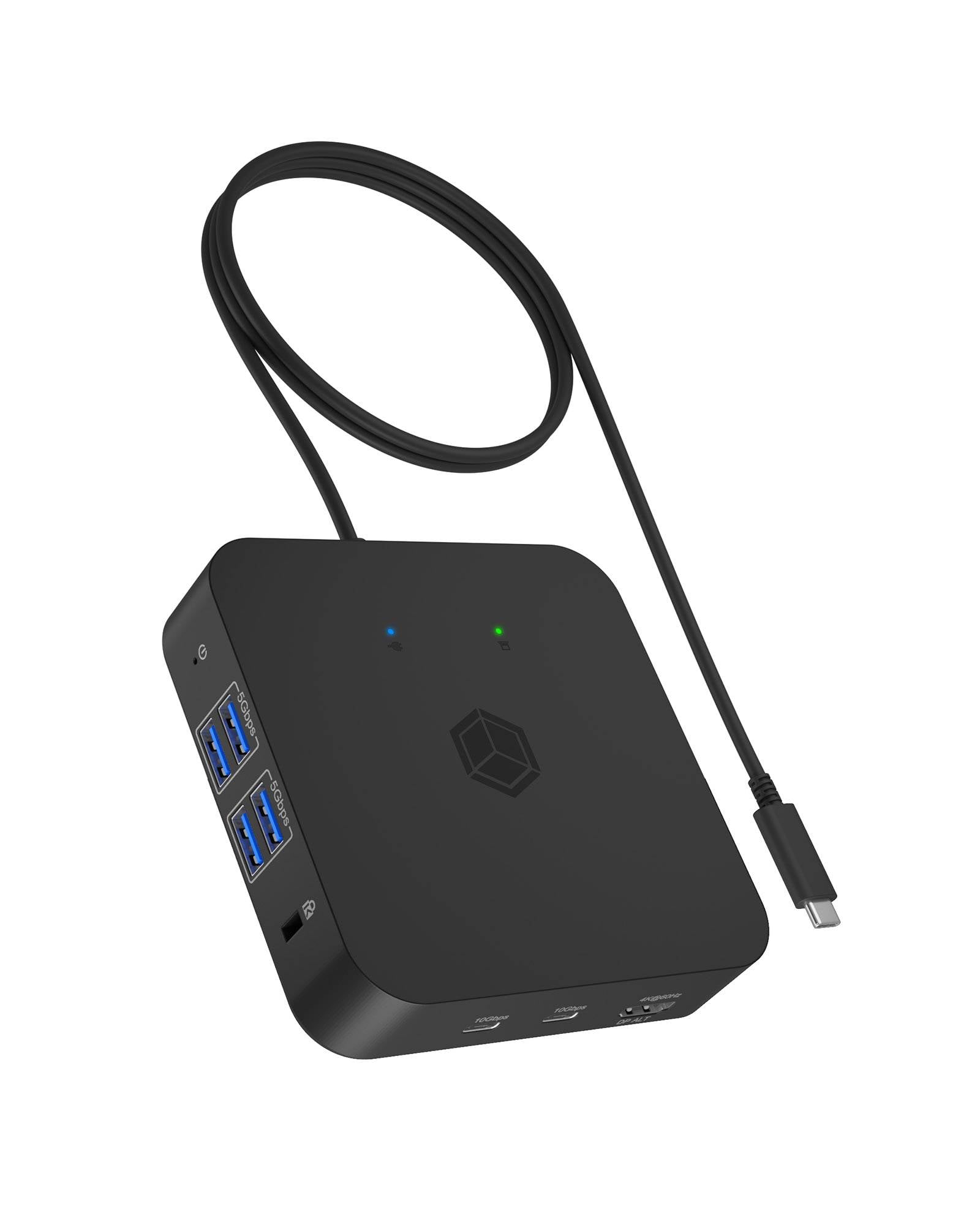 IB-DK4090-C, 12 in 1 DisplayLink® Hybrid Notebook DockingStation, 3x HDMI® 2.0, Gigabit LAN, 4x USB 3.2 Gen 1 Type-A,
