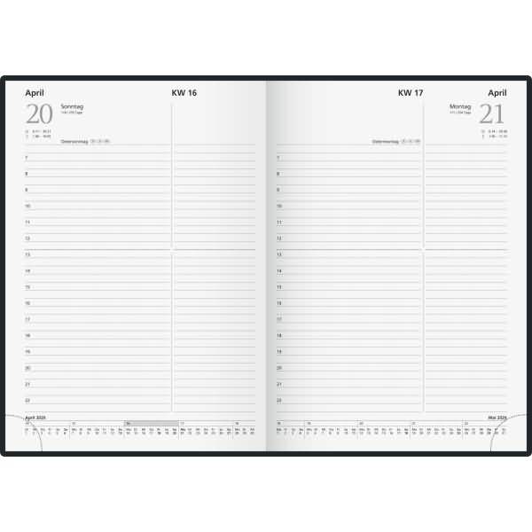 rido idé Buchkalender "Chefplaner Miradur", 2026, dunkelblau-1