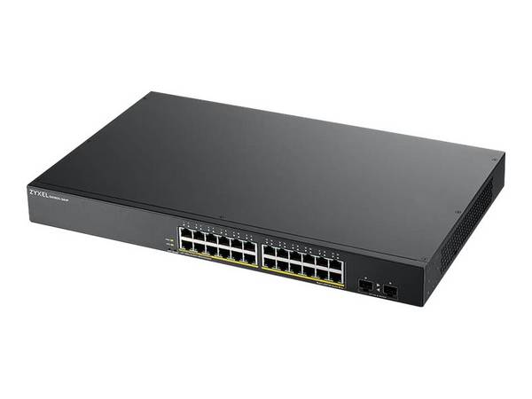 ZyXEL GS190024HPV2-GB0101F Switch - 26 Anschlüsse - Smart Netzwerkgerät