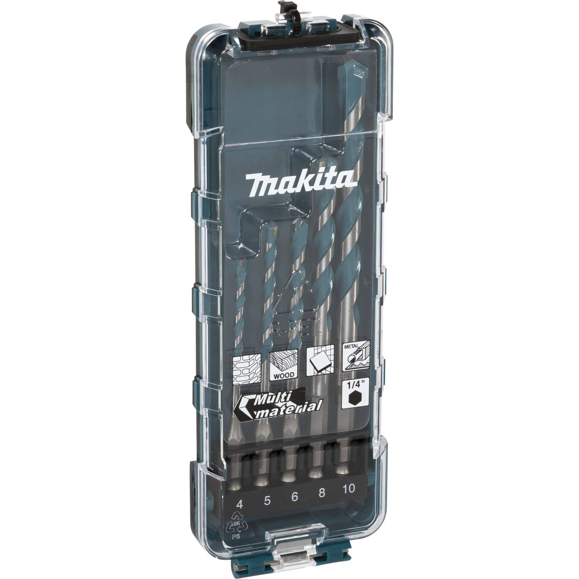 Makita E-16732, TCT Multibohrer Set 1/4 5tlg-0