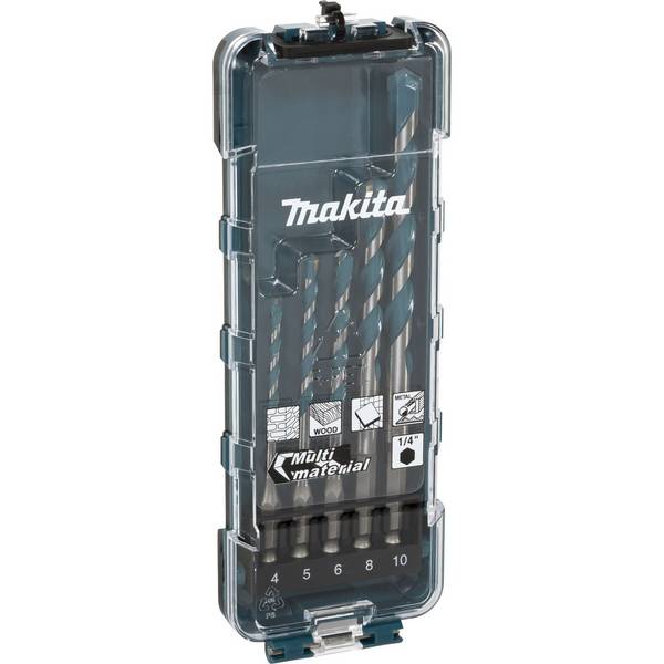 MAKITA - TCT Multibohrer Set 1/4 5tlg