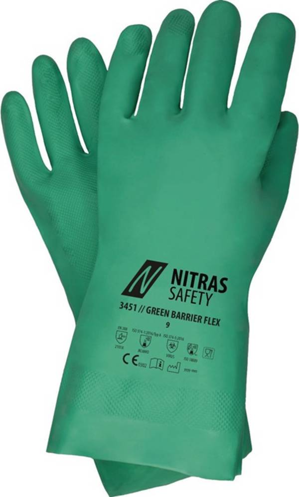 Chemikalienschutzhandschuhe Green Barrier Flex Gr.8 grün EN 388,EN 374