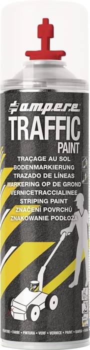 Bodenmarkierspray TRAFFIC PAINT® 500ml rot AMPERE-0
