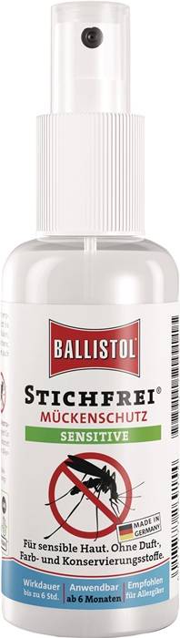 Mückenschutz Stichfrei® Sensitiv 100ml Pumpsprüher BALLISTOL-0