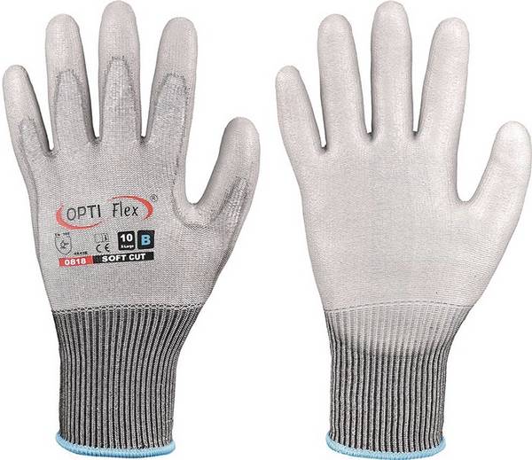 Handschuh SOFT CUT Gr.10 grau EN 420/EN 388 PSA II OPTIFLEX