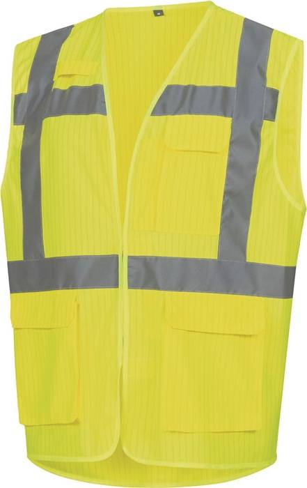 Warnweste 7119 Gr.XXL neongelb EN ISO 13688/EN ISO 20471/EN 1149 NITRAS-0