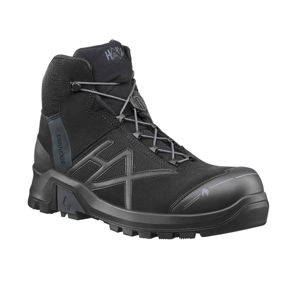 HAIX CONNEXIS Safety+ GTX mid black-black,ESD,Goretex,Gr.51 (UK 15,0)-1