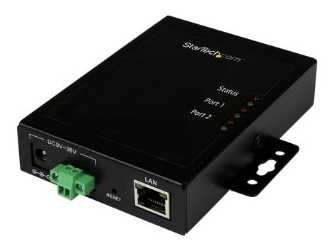 StarTech.com Startech 2 Port Seriell auf IP Geräte Server