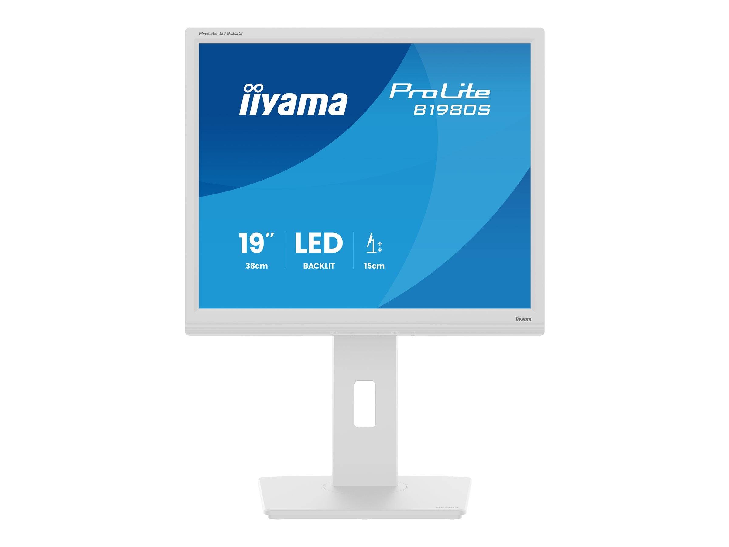 Iiyama ProLite B1980S-W1 - LED-Monitor - 48 cm (19")-0