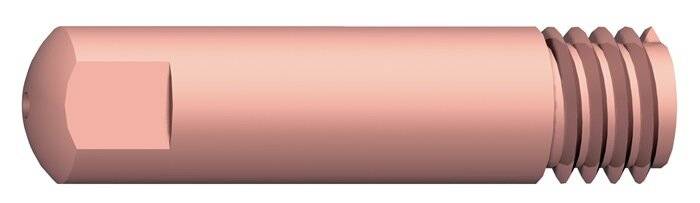 A.BINZEL Stromdüse Draht-Ø 0,8 mm M 6 Länge 25 mm CuCrZr-1