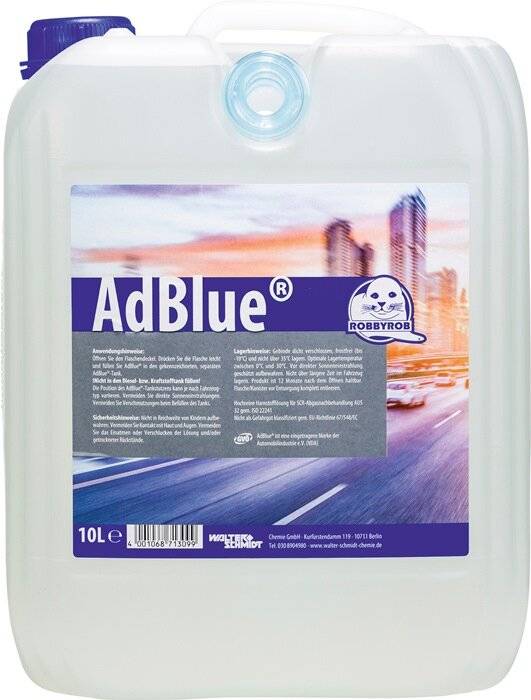 Harnstofflösung AdBlue® m.Einfüllhilfe 10l Kanister ROBBYROB-2