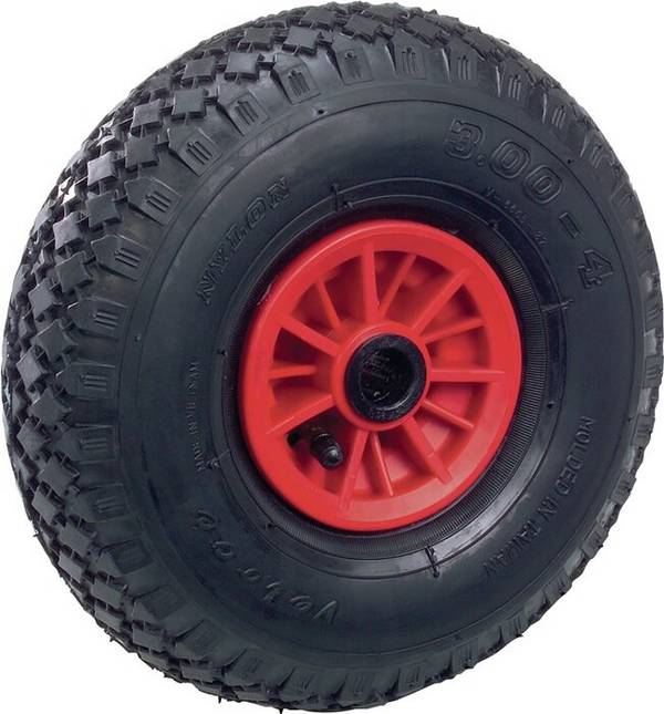 Luftrad 70100 D.260mm Trgf.200kg Ersatzrad Block 2 PR Gleitlager FETRA