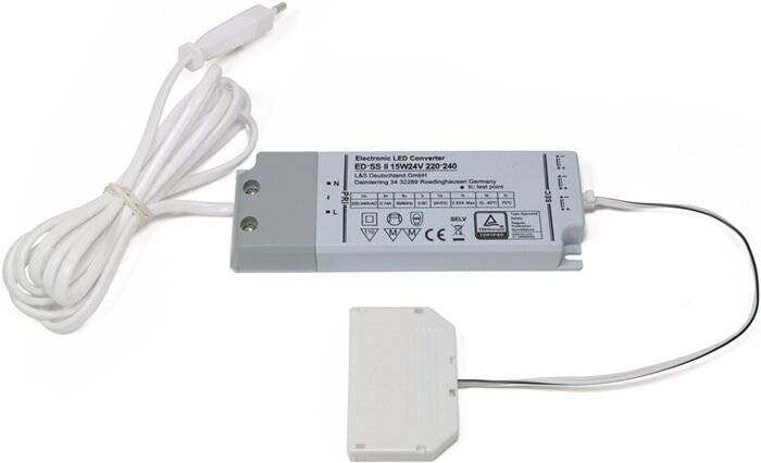 LED-Konverter 230 V 24 V 15 W 6-fach Verteiler L&S-3