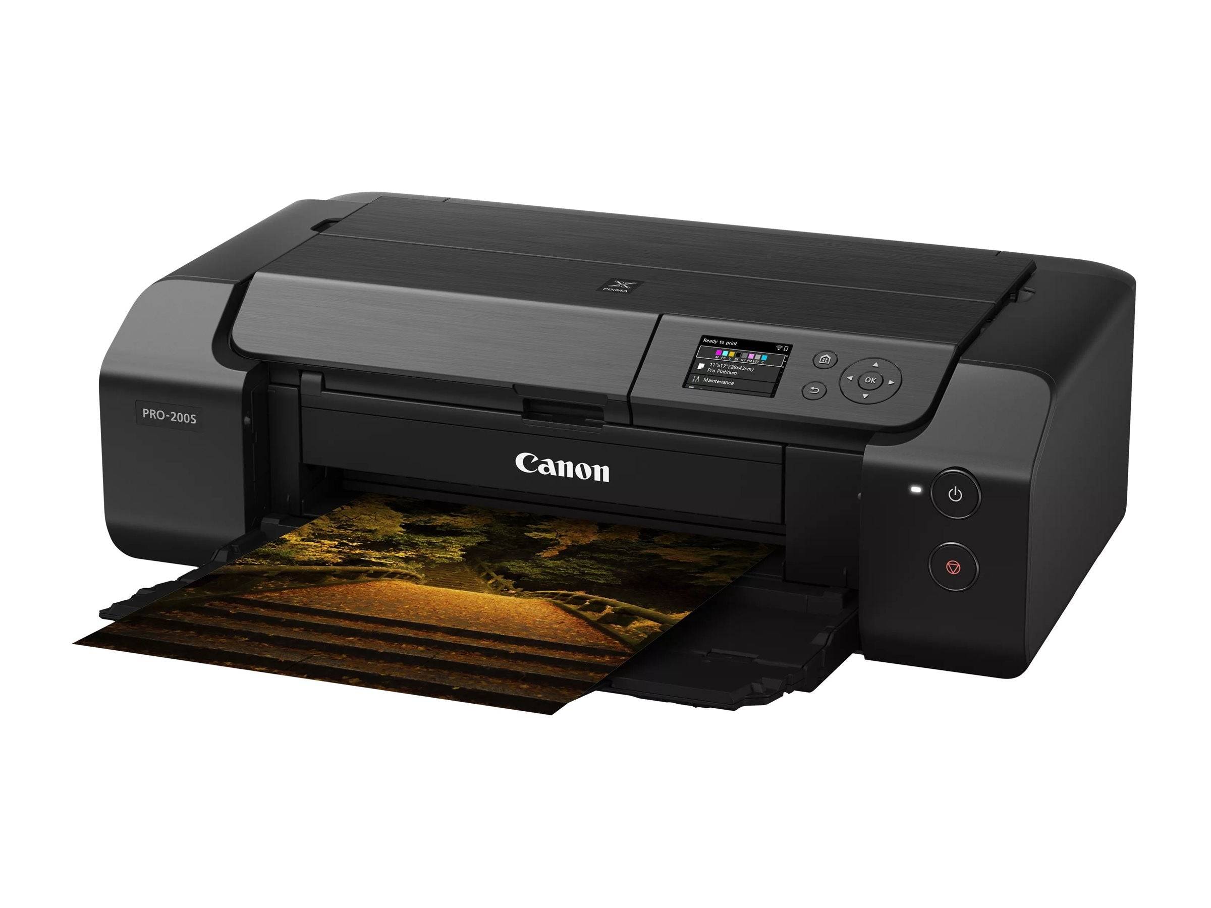Canon PIXMA PRO-200S Drucker Farbe Tintenstrahl A3 Plus bis zu 2.83 Min./Seite einfarbig/ / 1.5 Kapazität: 100 Blätter-1