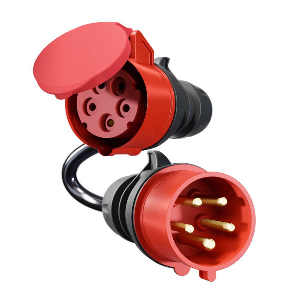 go-e Adapter zu Wallbox Gemini flex 11kW auf CEE rot 32A (Drehstrom)-2