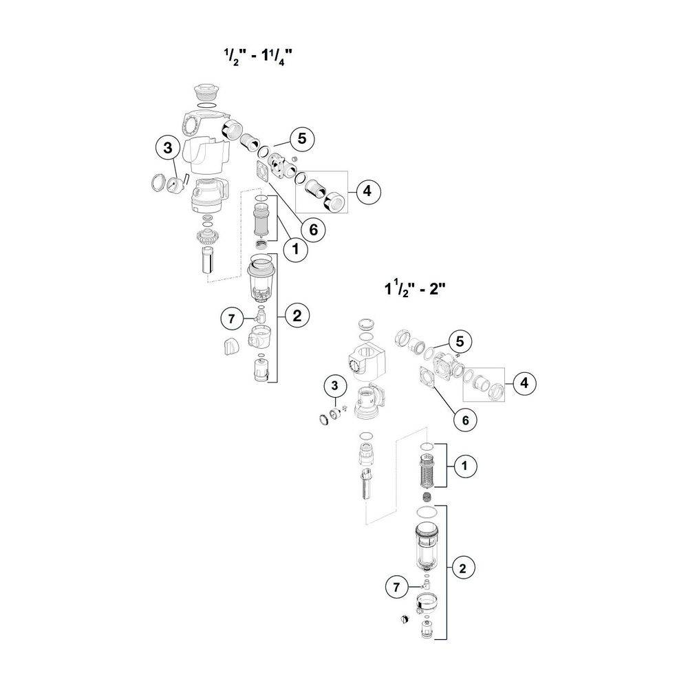 Resideo Feinfilter PrimusPlus rückspülbar 0,1mm R 1 1/2" bleifrei-3