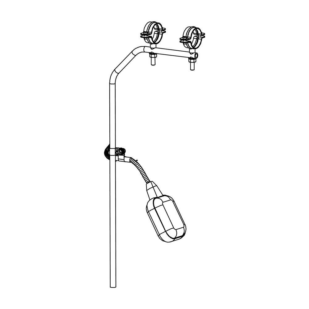 KSB Schwimmerschalter-Set, Länge 20m, mit Halterung, freiem Kabelende und Ex-Konformitätserklärung, 19074396-0