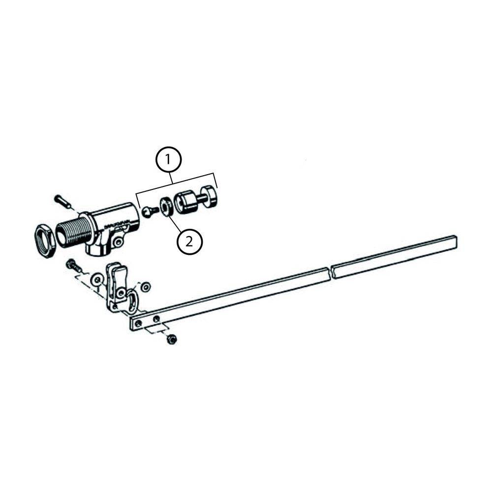 RESIDEO Schwimmerventil, VR170, Messing, A, 1", 1 Stk.-2