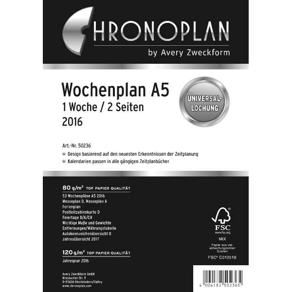 Wochenplan A5 1 Woche/2 Seiten Kalendarium 2026-0