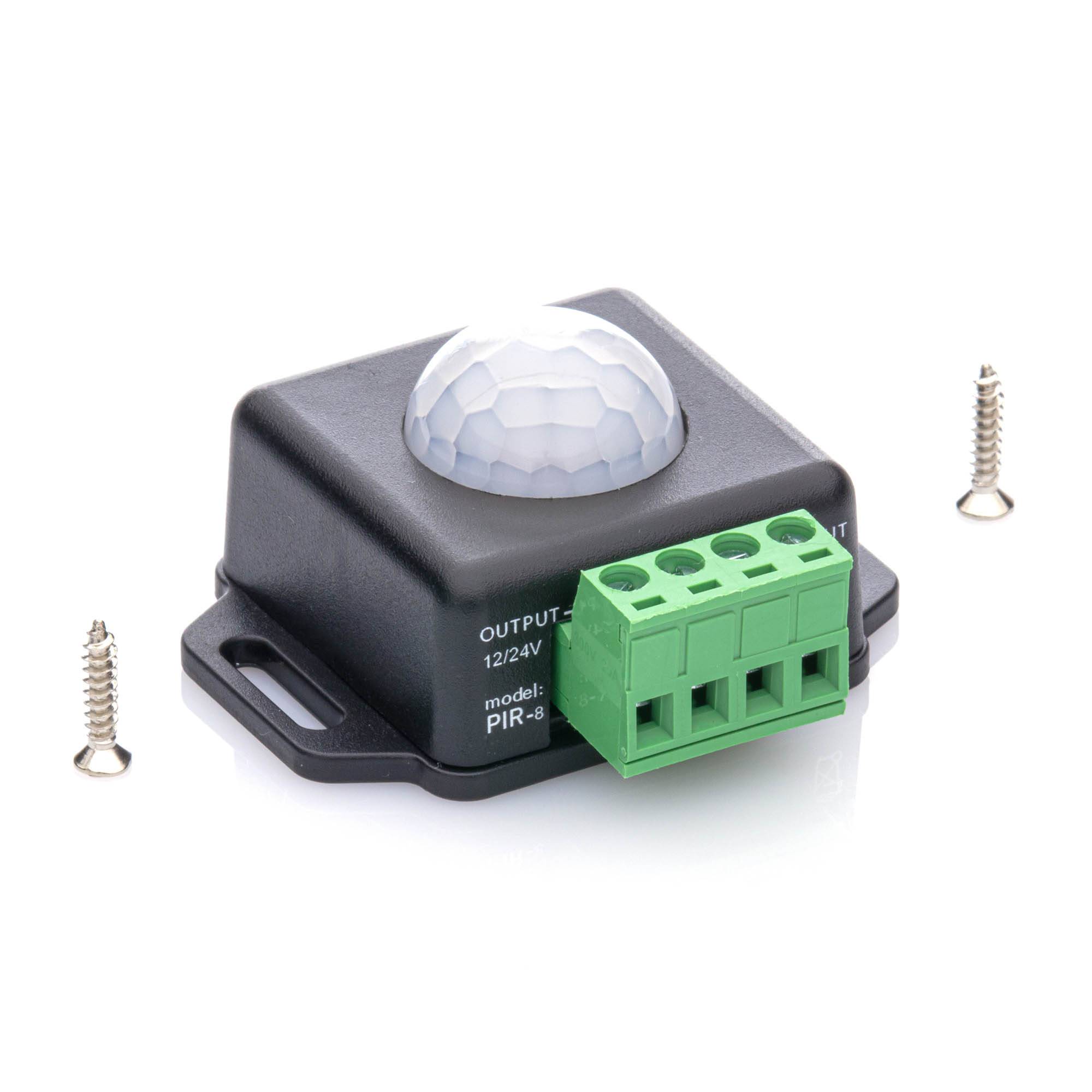 Bewegungsmelder - 12V/24V | 6A - Anschluss steckbar-3