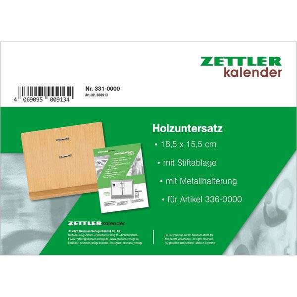 Untersatz 331 für Umlegekalender-1