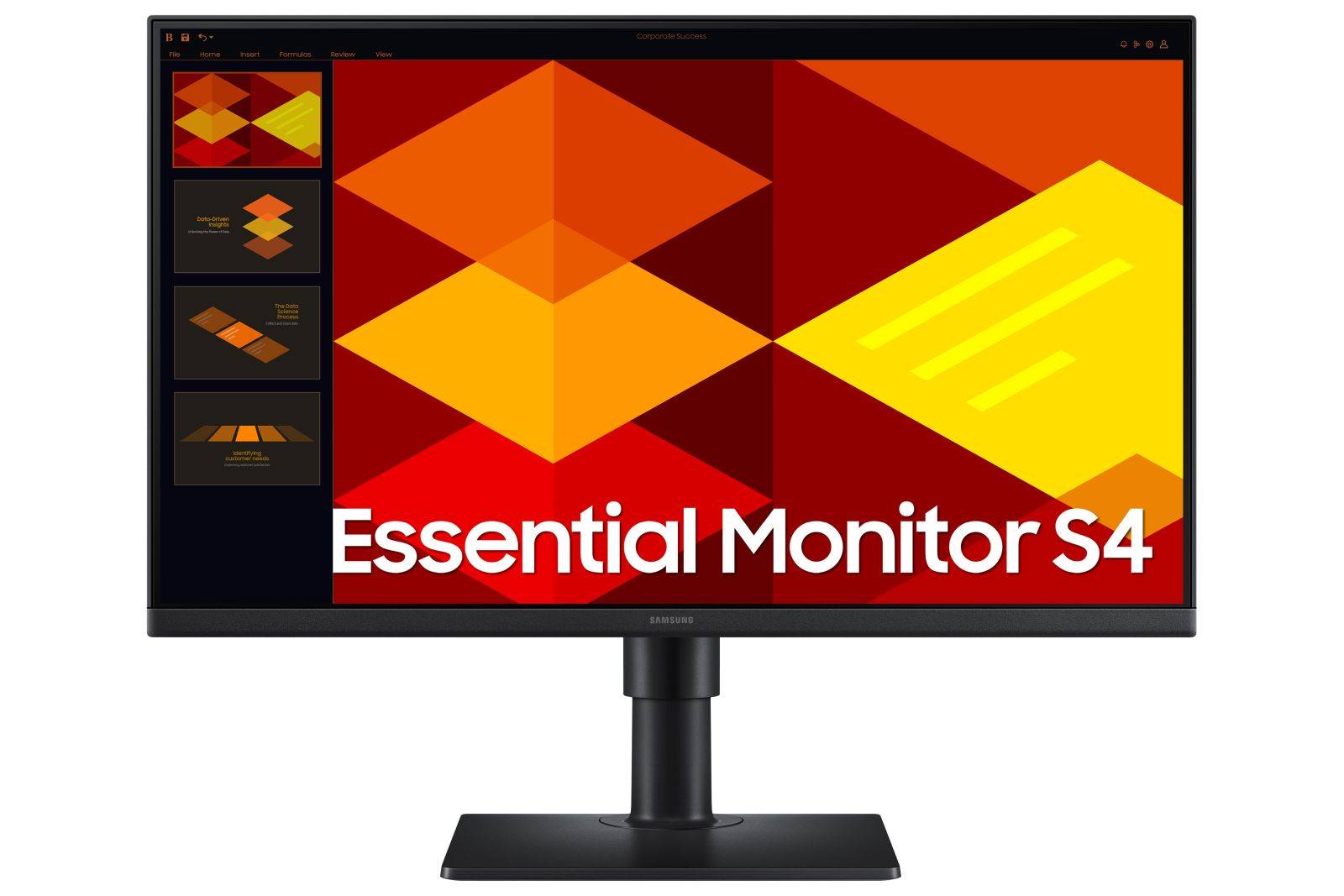 Samsung Essential S4 S27D402GAU - S40GD Series - LED-Monitor - Full HD (1080p) - 68.6 cm (27")-0