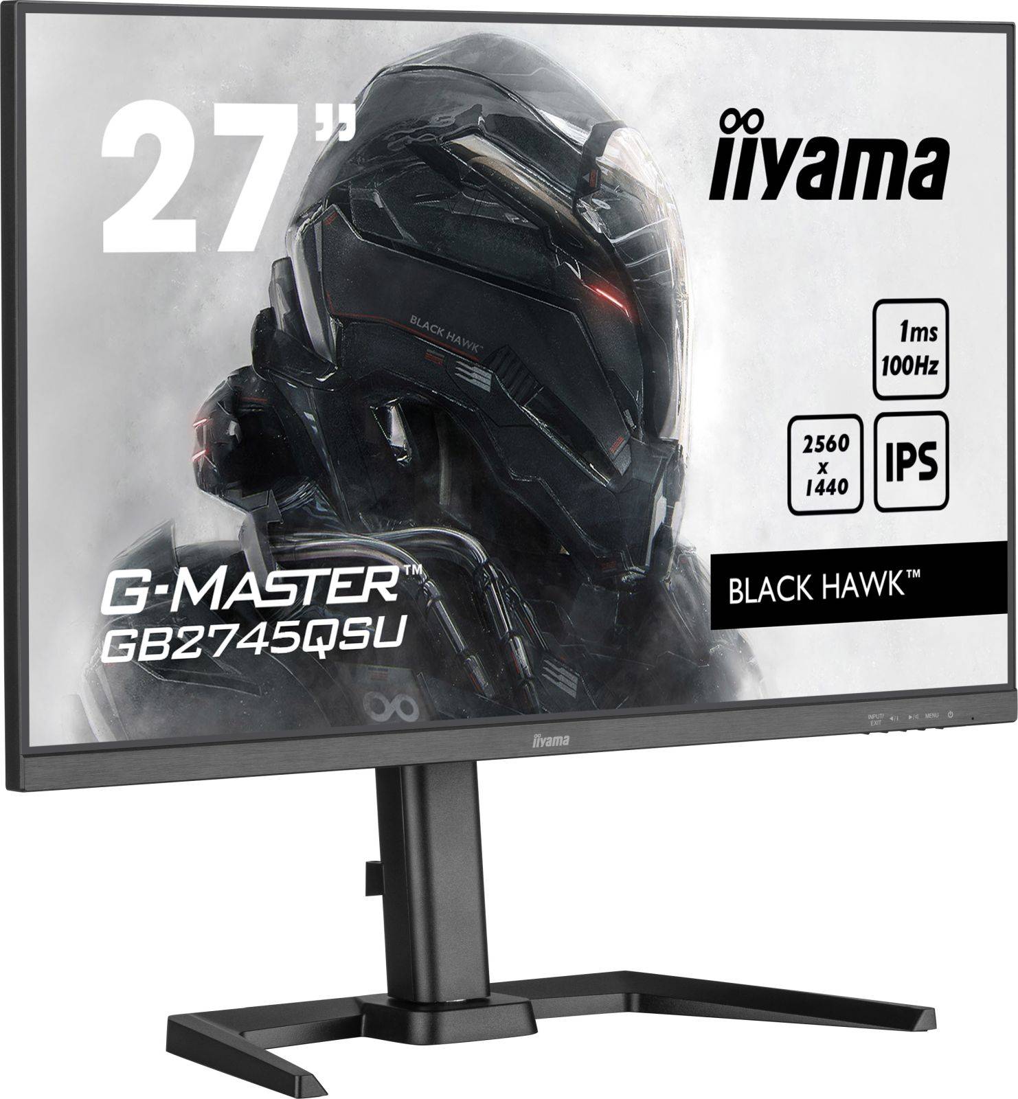 Iiyama G-MASTER Black Hawk GB2745QSU-B1 - LED-Monitor - 68.5 cm (27")-2