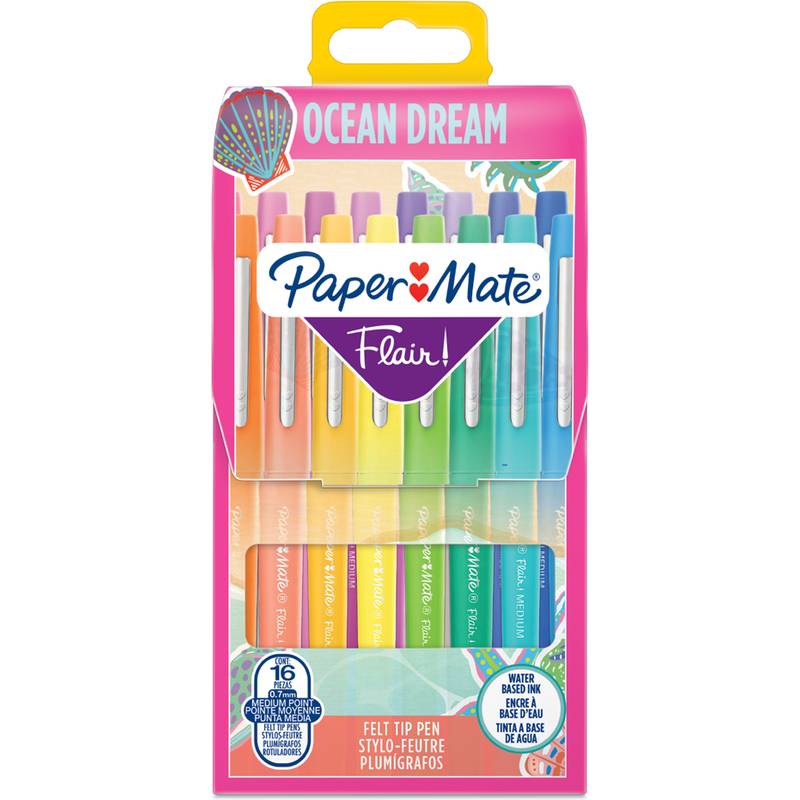 Paper:Mate Faserschreiber Flair "Ocean Dream", 16er Etui-0