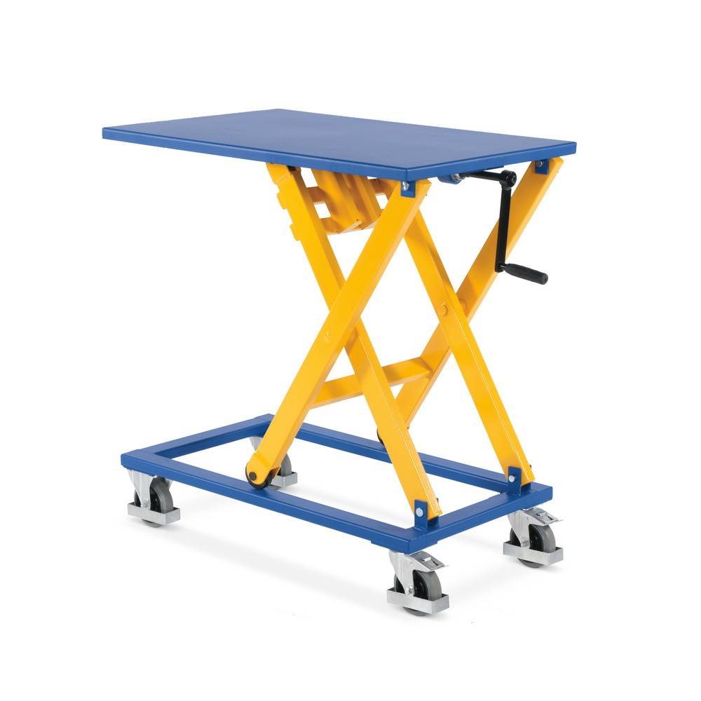 Scheren-Hubtischwagen mit Spindel, TK 300 kg, Plattform à 1.150 x 750-0