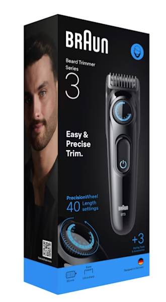 BRAUN - Series 3 Beard Trimmer BT3520-1
