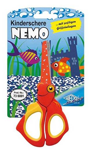WEDO Bastelschere rund, Kinderschere NEMO-1