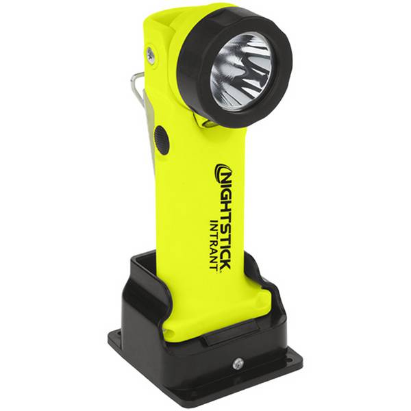 Nightstick INTRANT Akku Winkelkopflampe - inkl. Ladestation - ATEX - XPR-5568GX - GELB