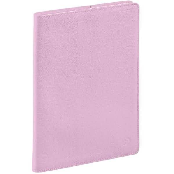 Buchkalender Minister 16x24cm Leder Tania lila 2027