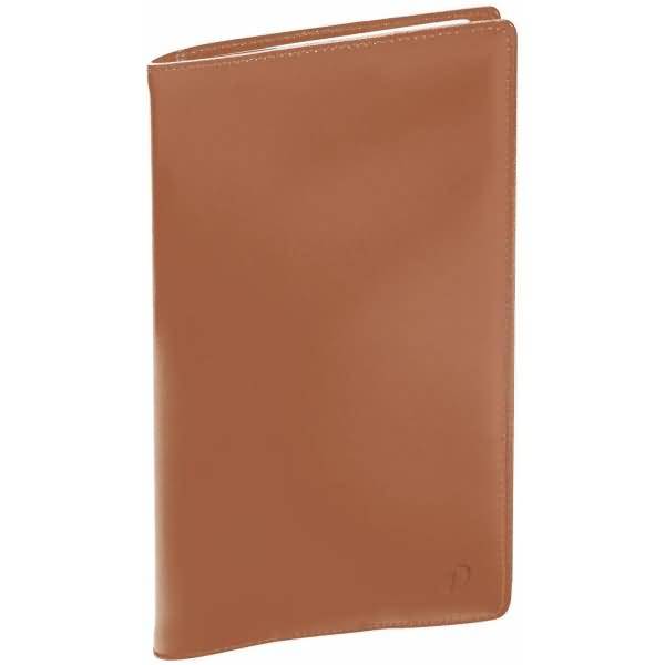 Buchkalender Minister 16x24cm Luna Leder camel 2027