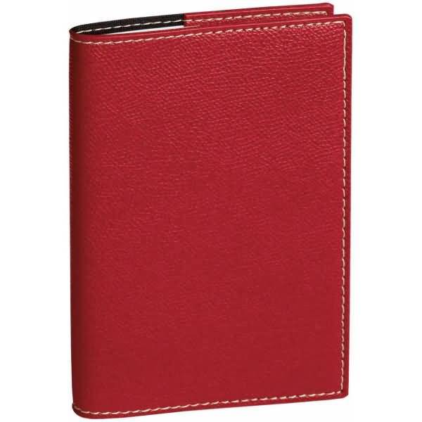 Buchkalender Prenote A4 Club rot 2027-0
